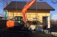 Cantiere in Langa, di ristrutturazione e ampliamento di villa